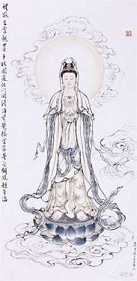 持莲花菩萨