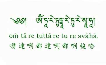 绿度母心咒全文，绿度母心咒怎么念？